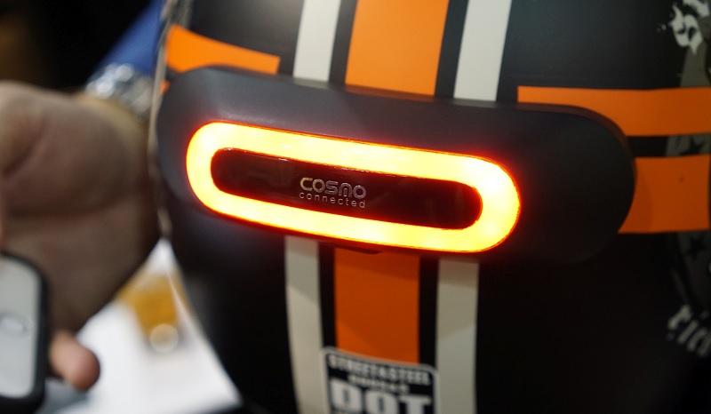 A helmet connected to CES Las Vegas 2019