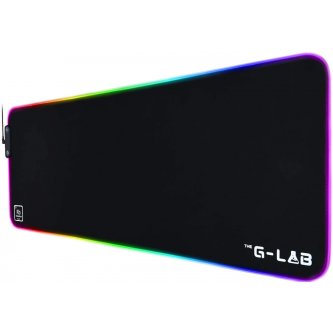 G-Lab Rubidium Tapis de souris gaming XXL clair