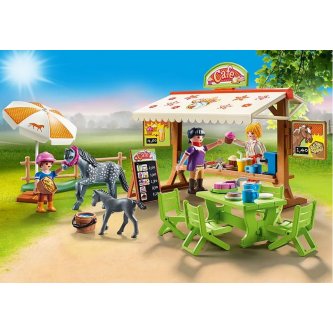 Playmobil Caf du poney club 70519