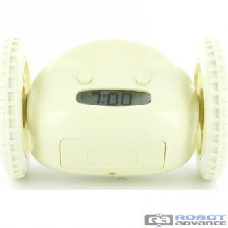 Clocky Almond White