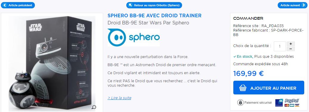 Sphero BB9 Star Wars