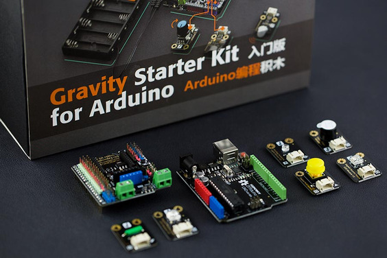 Gravity starter kit for Arduino