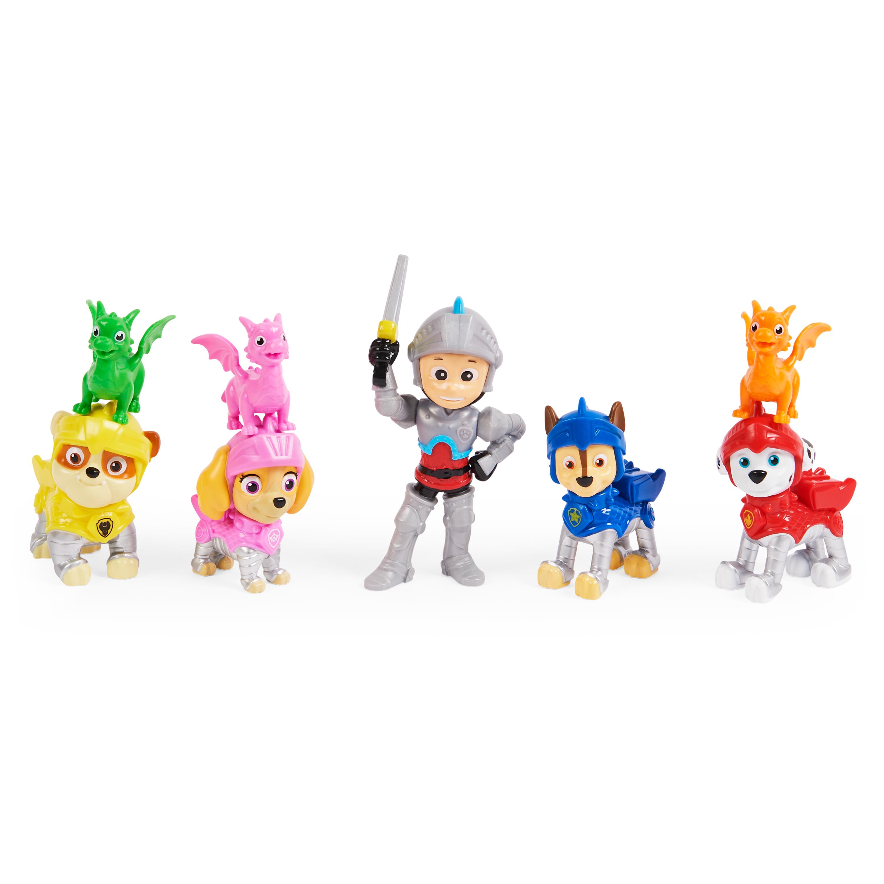 8 Figurines Action Pat Patrouille Multi-Pack