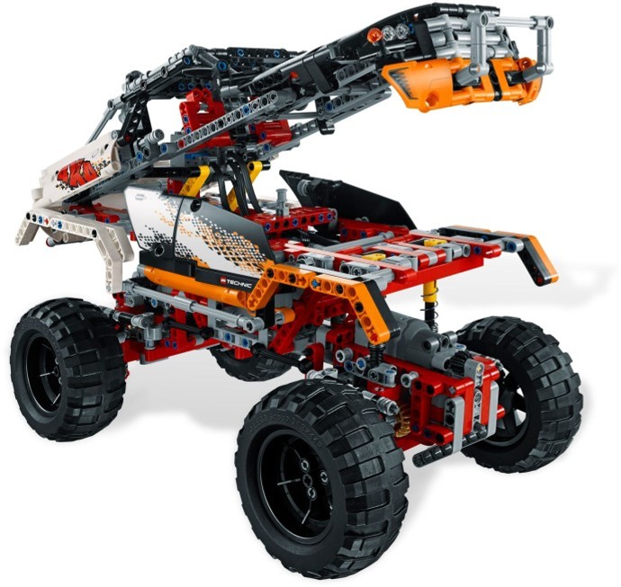 lego technic remote control 4x4 crawler jeep 9398