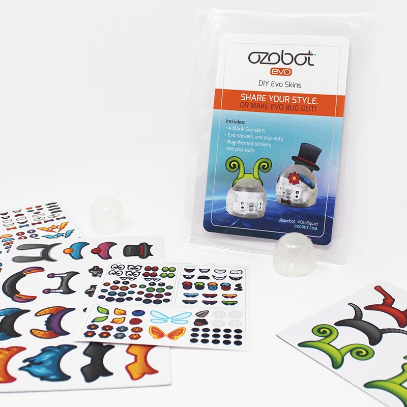 Buy Accessory Pack Stickers For Ozobot EVO on Robot Advance