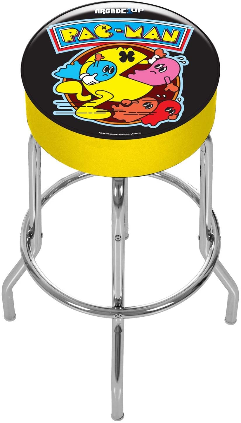 Arcade Stool Pac Man And Street Fighter Arcade1Up