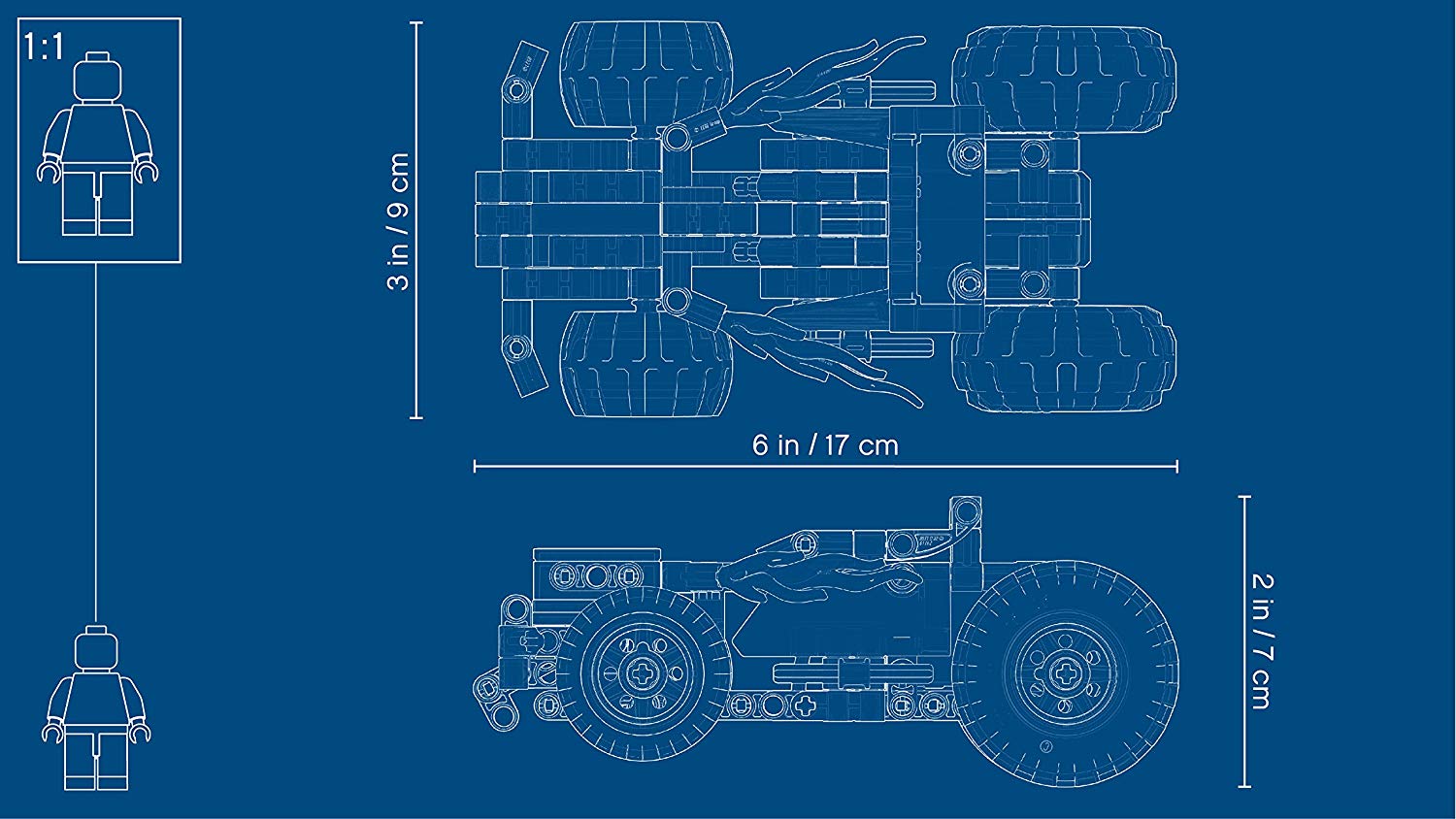 lego technic bash racer car