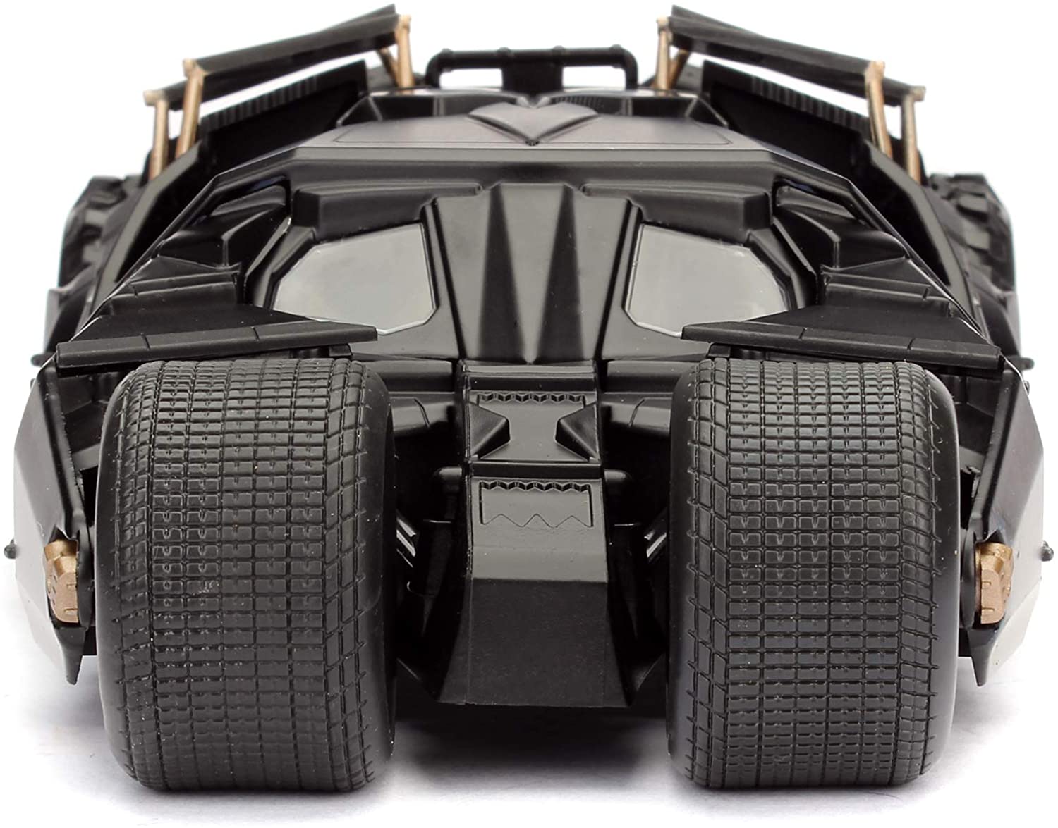 Batman Figure and Batmobile of 2008 in metal