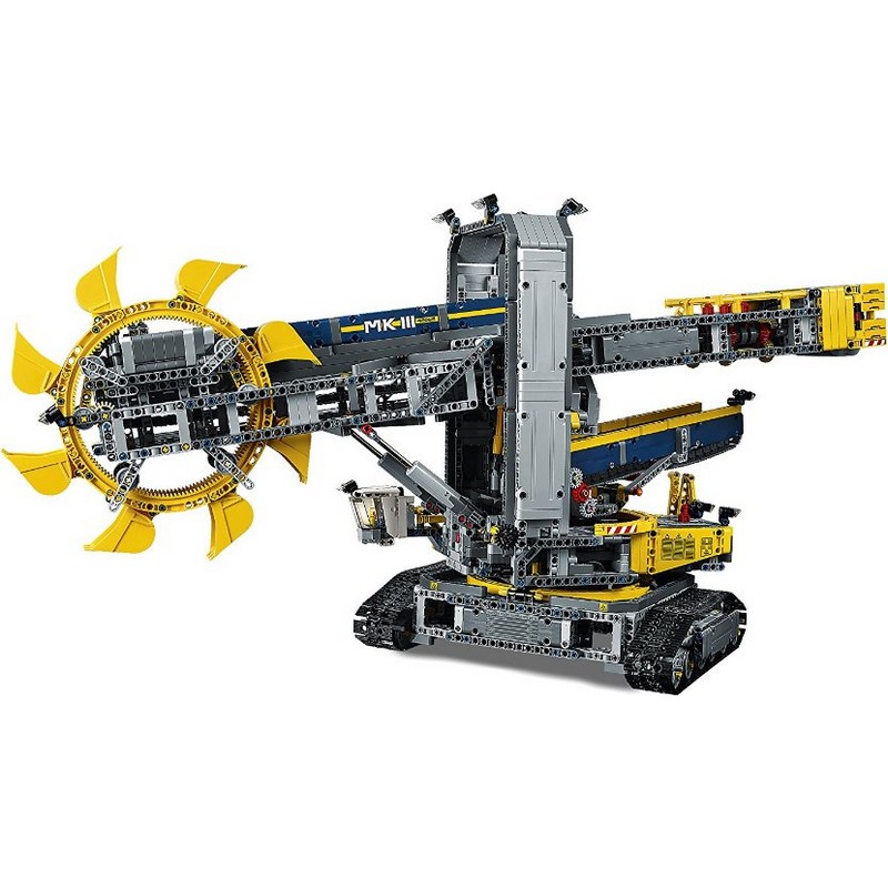 lego technic wheel excavator