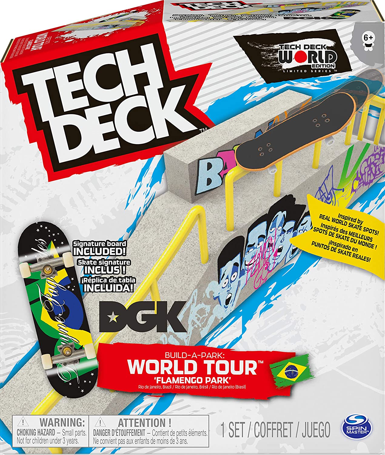 Build A Park World Tour Tech Deck - Fingerboard