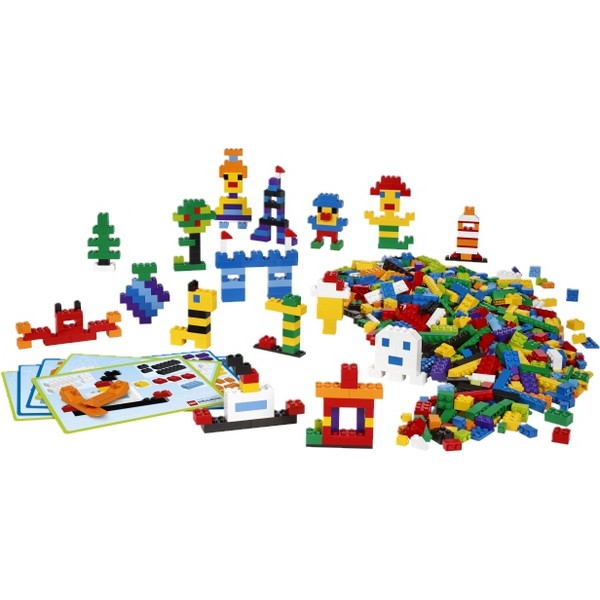 creative lego brick set by lego education