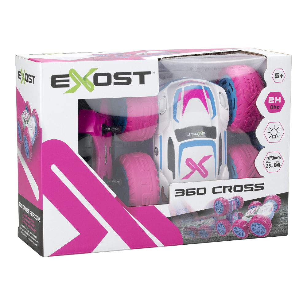 Exost 360 Cross e pink: remote control car