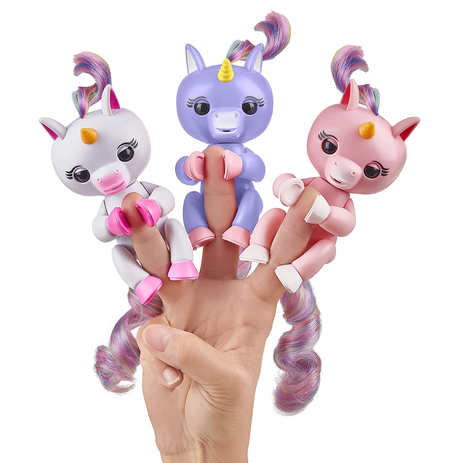unicorn fingerling plush
