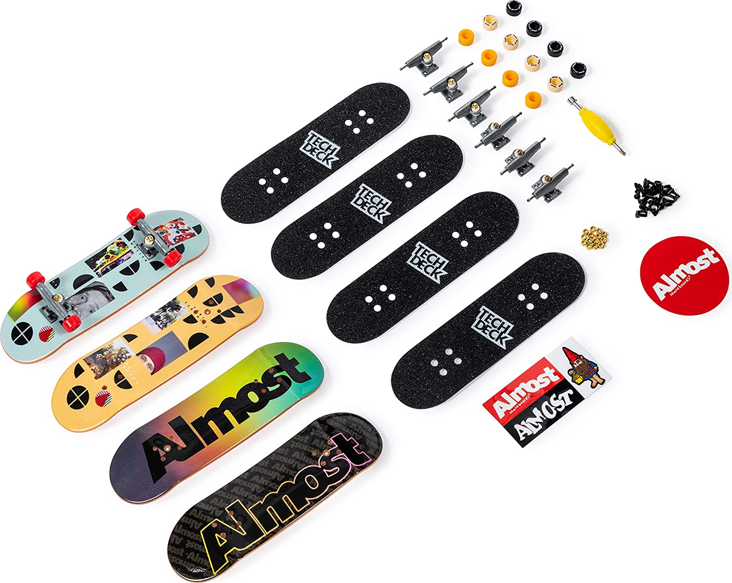 Fingerboard Tech Deck : pack of 4 skateboards