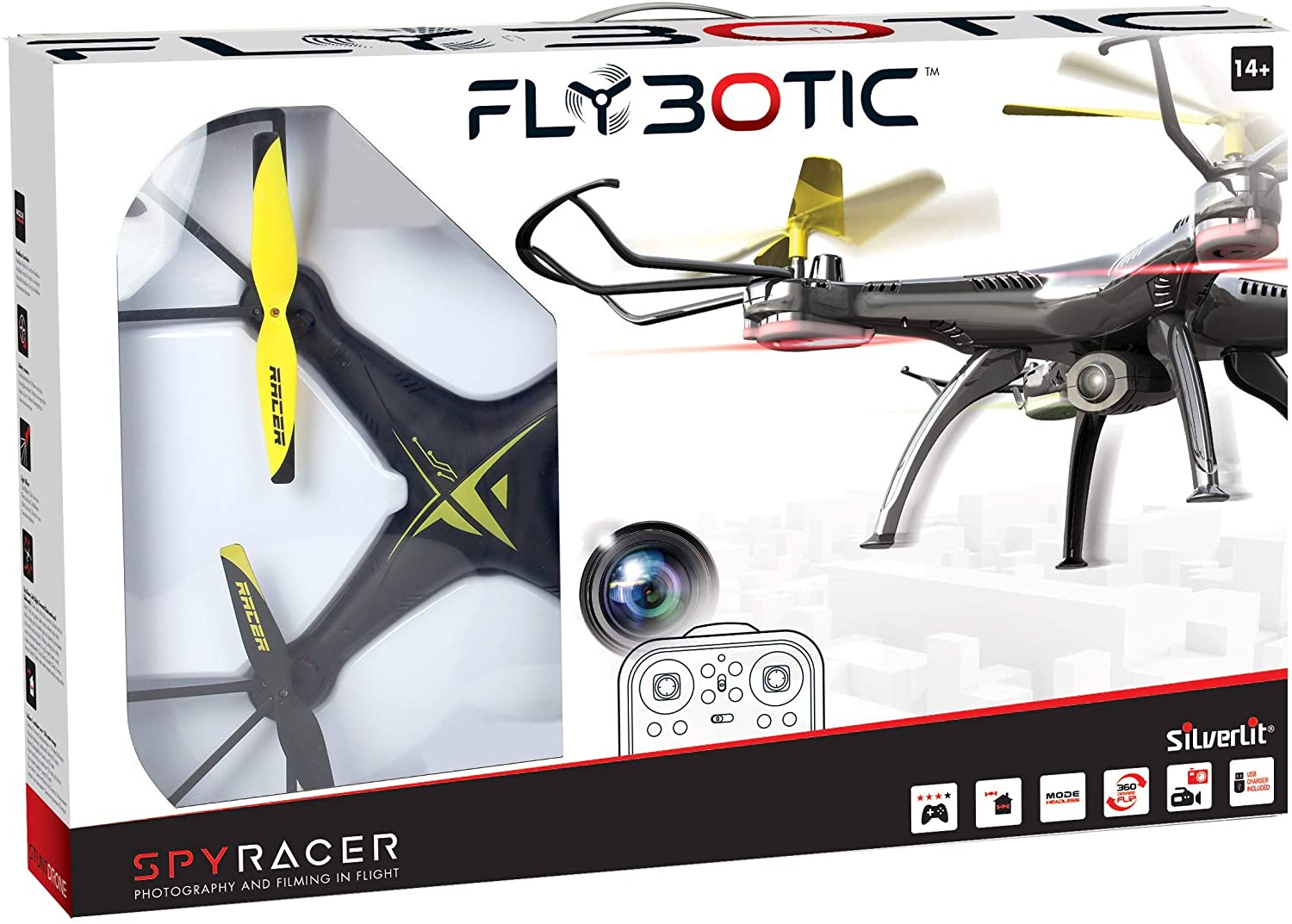 Flybotic Spy Racer : drone télécommandé avec caméra