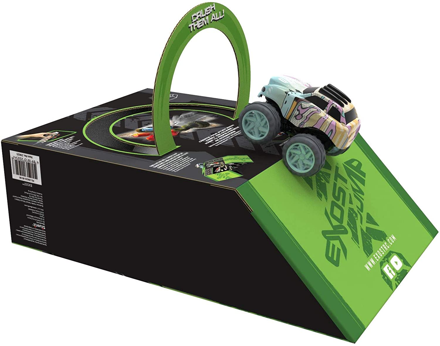 Mini voiture à friction Exost Jump 8 cm Modèle aléatoire - Voiture