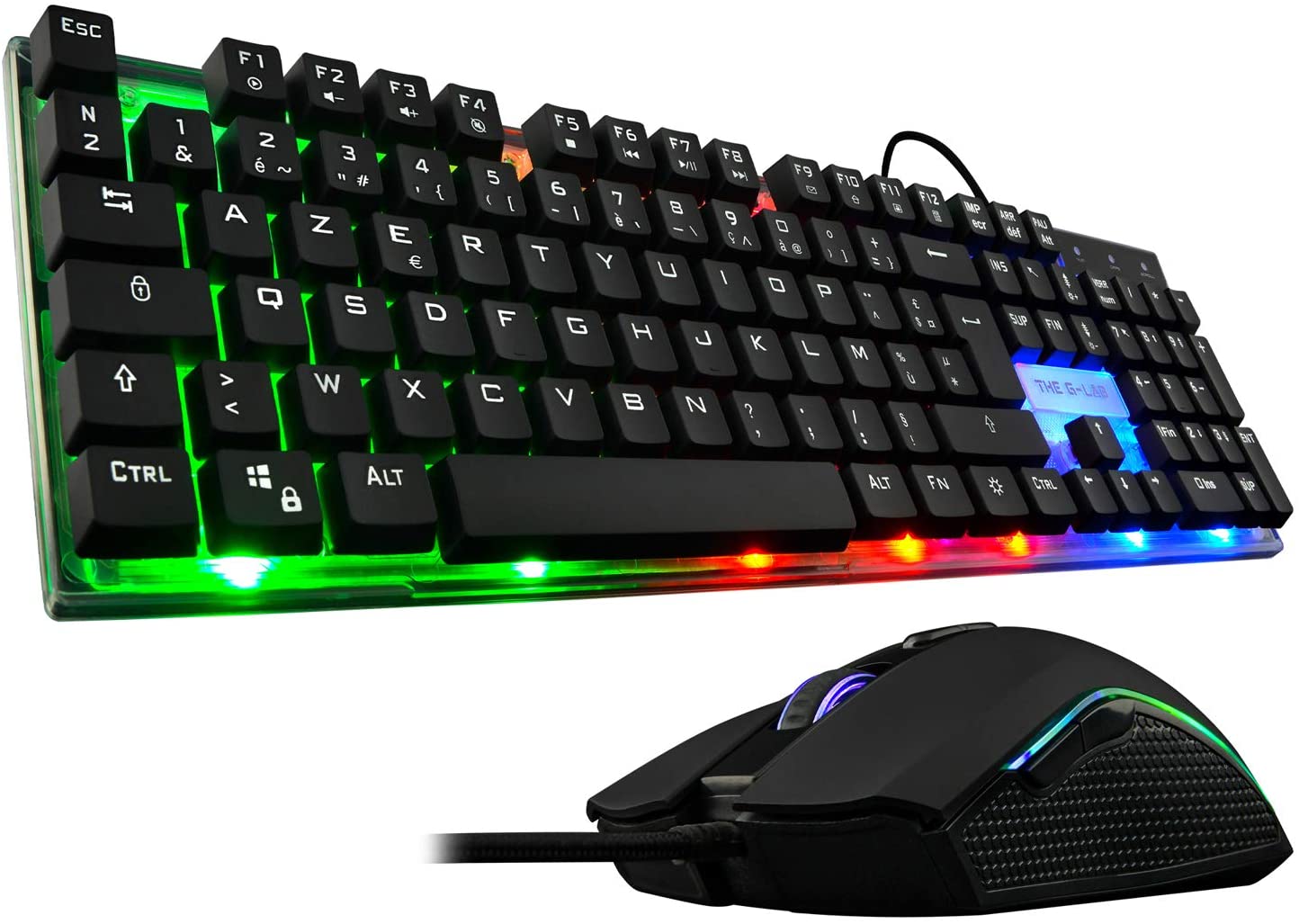 Combo Gaming 3 en 1- Clavier gaming et souris gaming rŽtroŽclairŽ