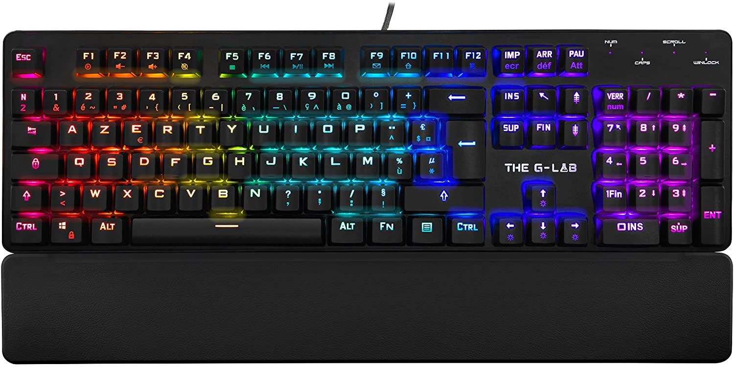 The G-Lab Keyz Rubidium E: clavier gaming