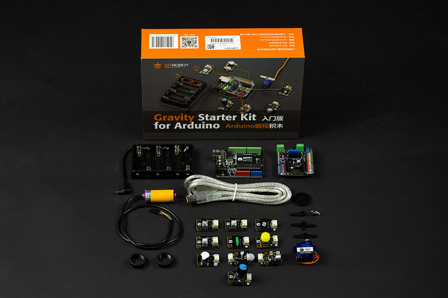 Intermediate Kit for Arduino DFRobot Gravity KIT0018
