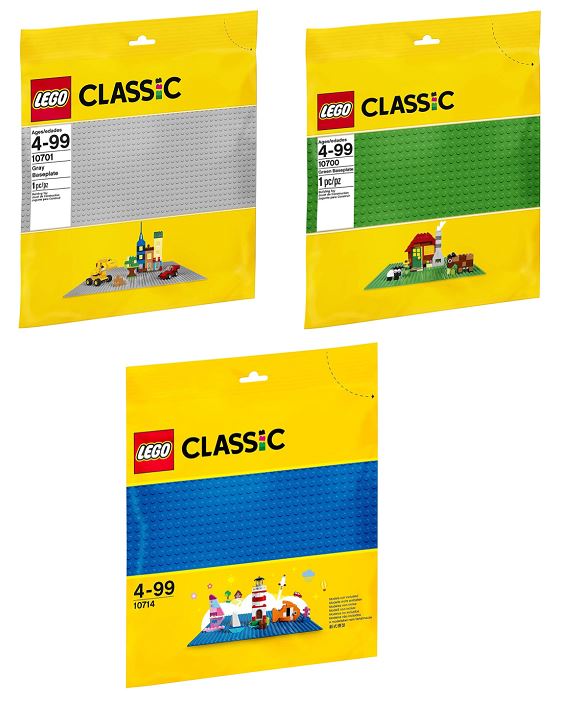 Plaque de base classique LEGO 10701, grise - AliExpress