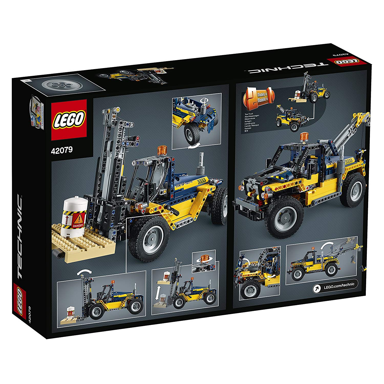 lego 42079 technic heavy duty forklift