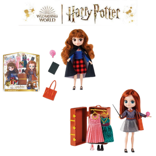 Hermione and Ginny dolls of 20cm Harry Potter