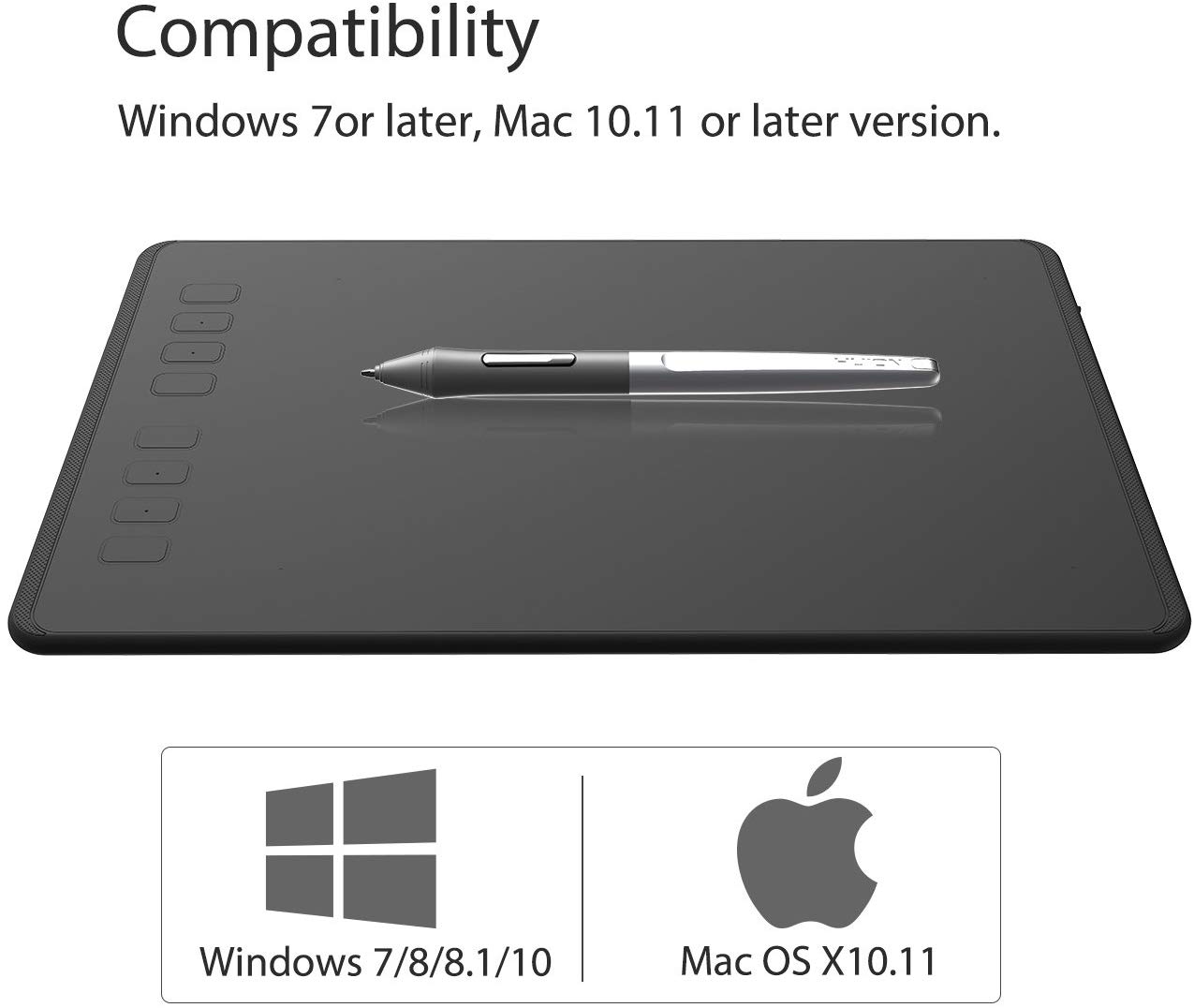 Huion H950P Graphics Tablet and PW100 Pen