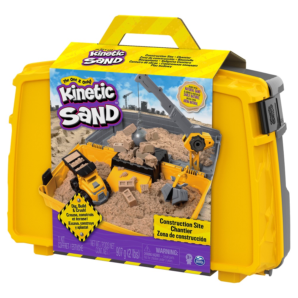 Kinetic Sand - Sandisfying Set - Play set - 907 g - Avec les 10