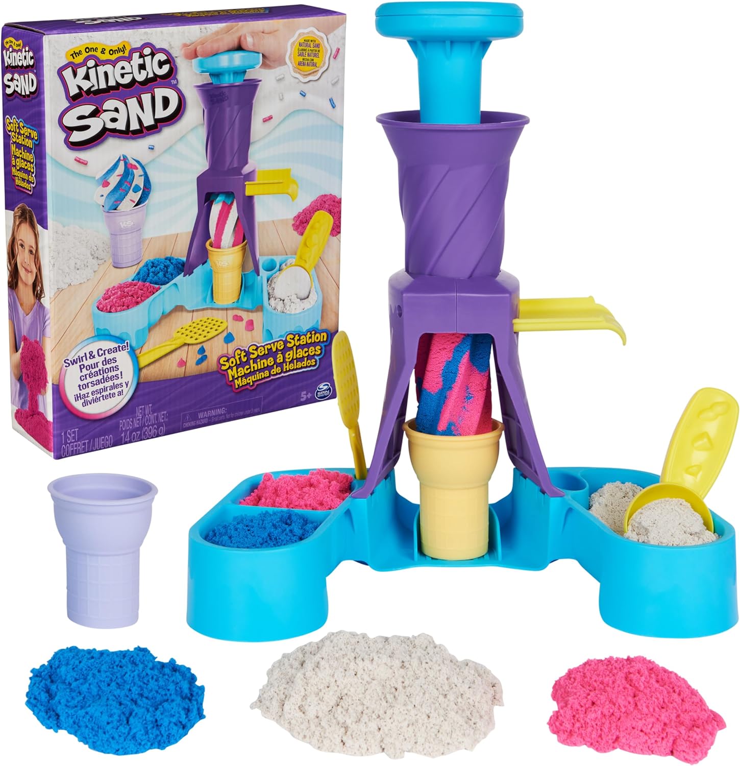 Kinetic Sand 360g ice machine