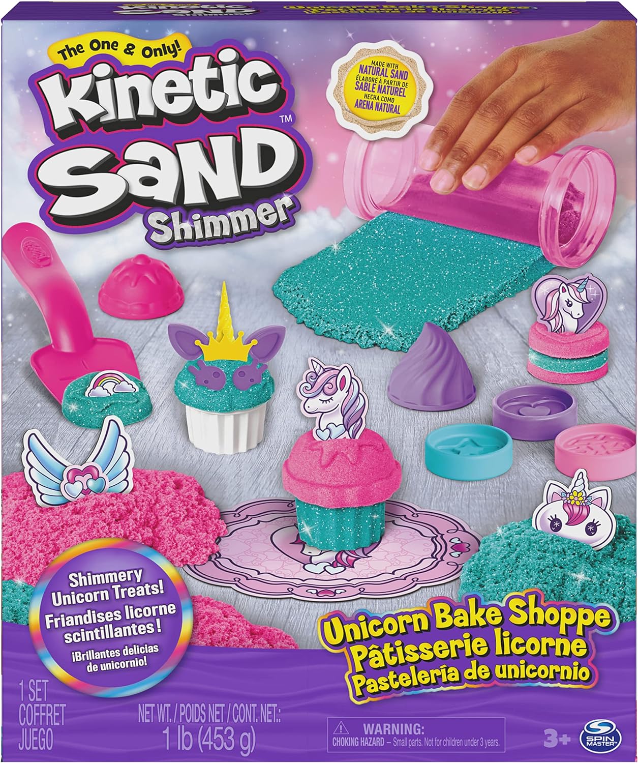 Kinetic Sand Unicorn pastry set