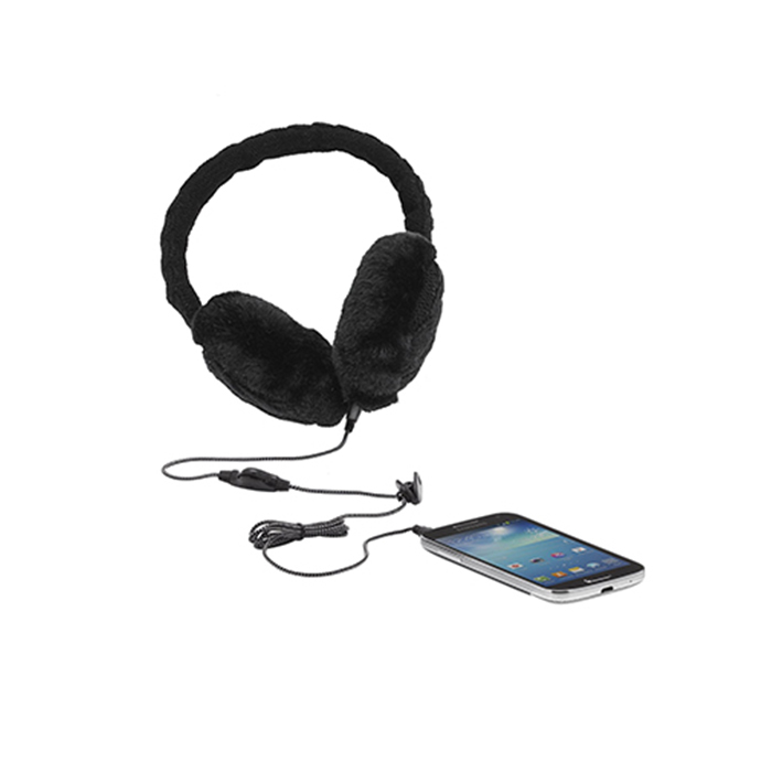 Wired earmuffs for Smartphone