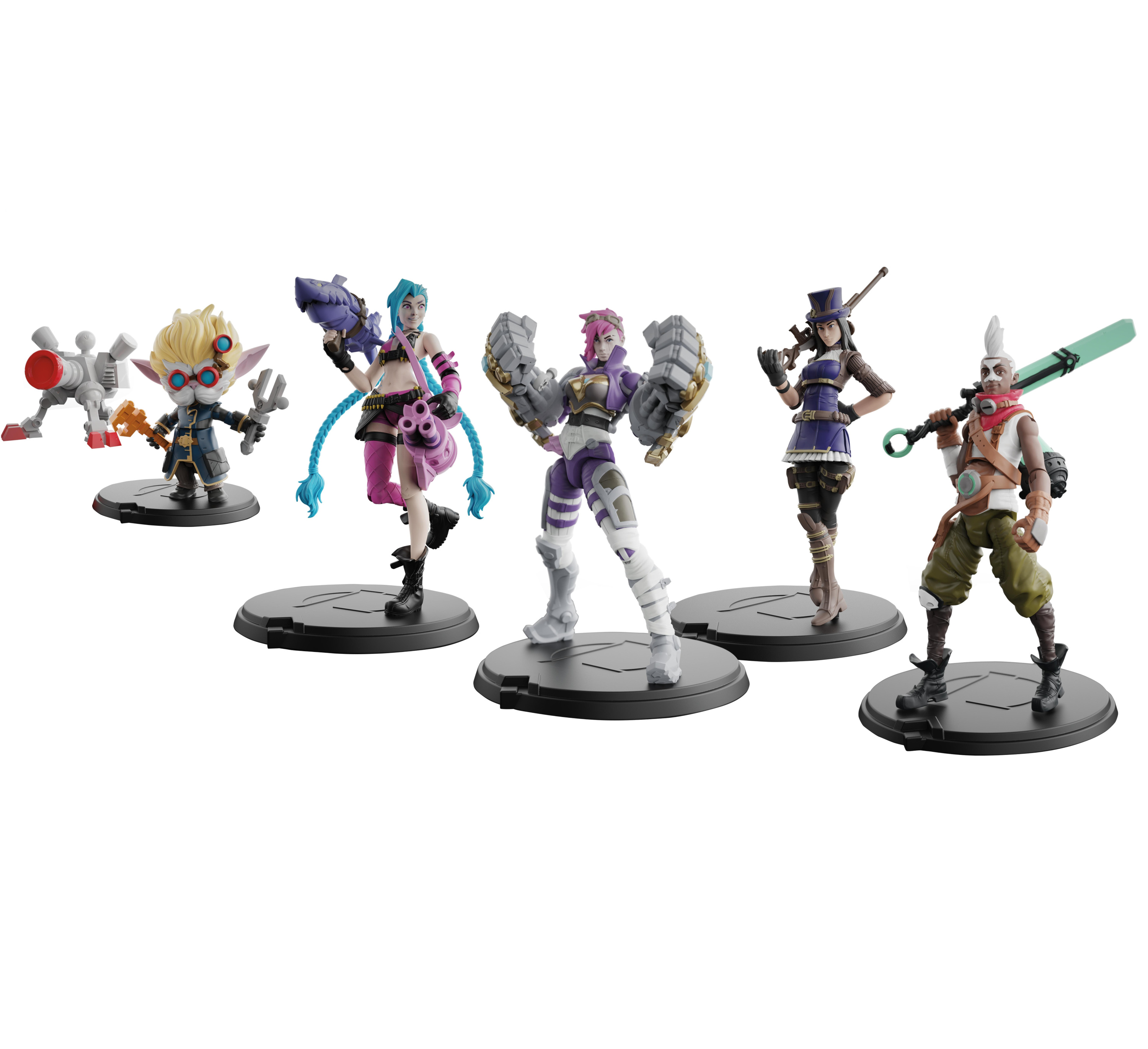 League Of Legends Figurines Pack Of 5