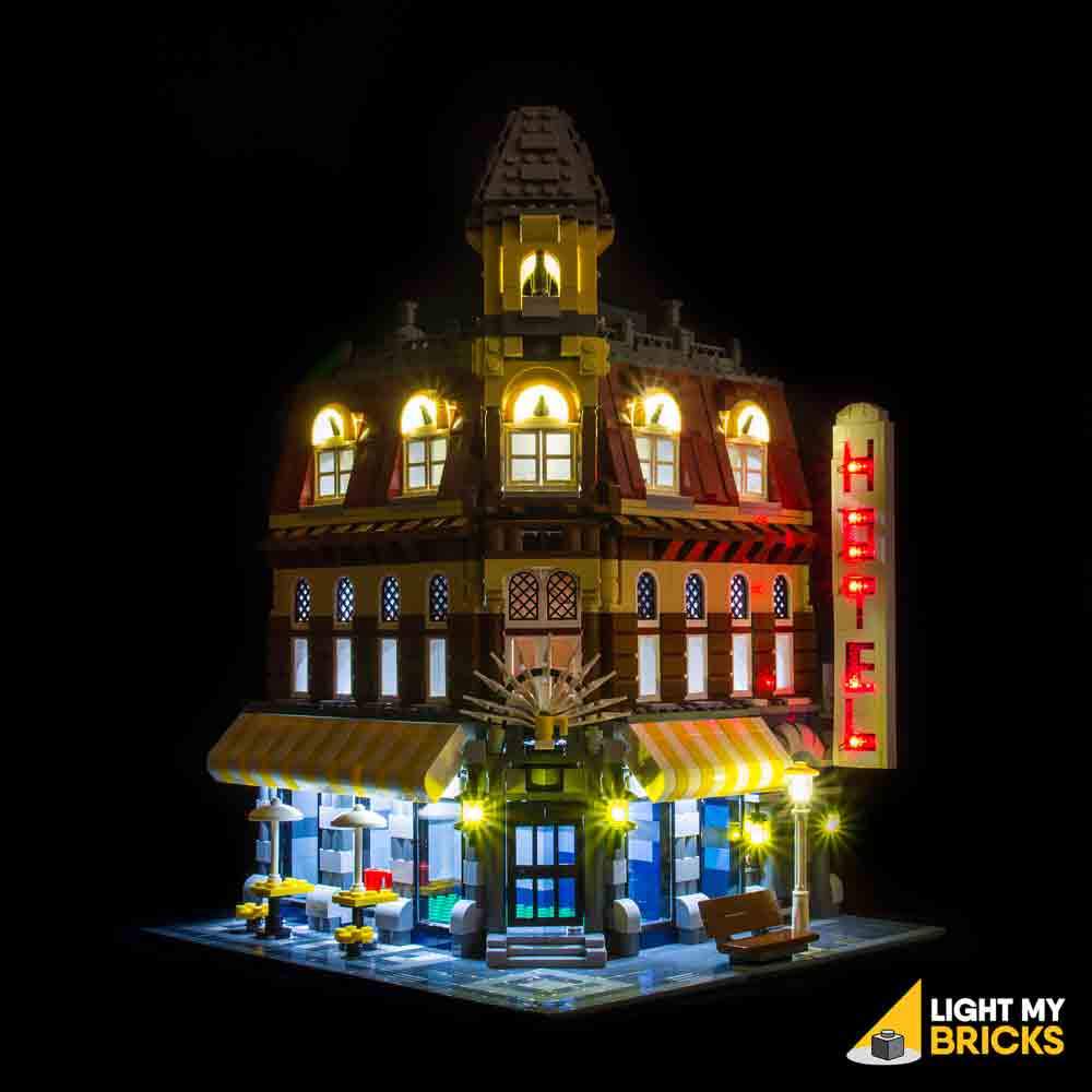 Compatible with Lego 10182 Set LED Light Kit for Cafe Corner