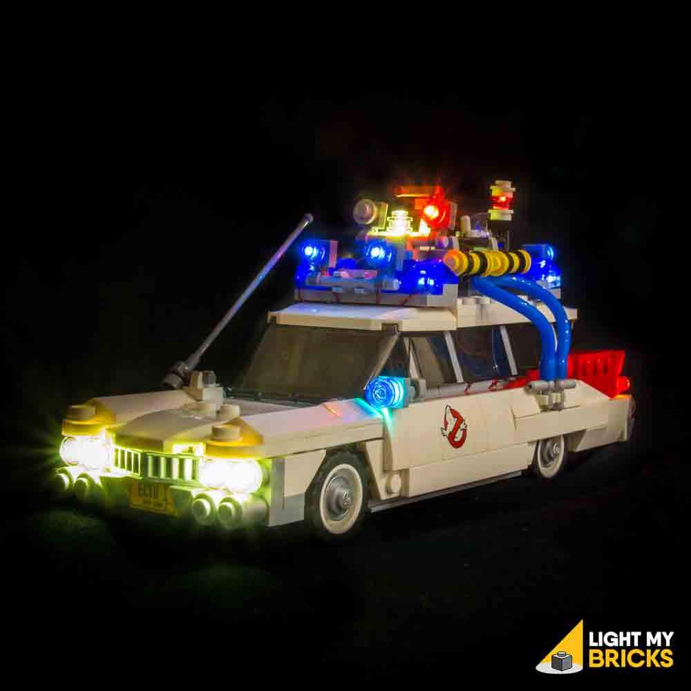 Briksmax Led Lighting Kit For Ghostbusters Ecto-1 Compatible With Lego 21108 Bu 