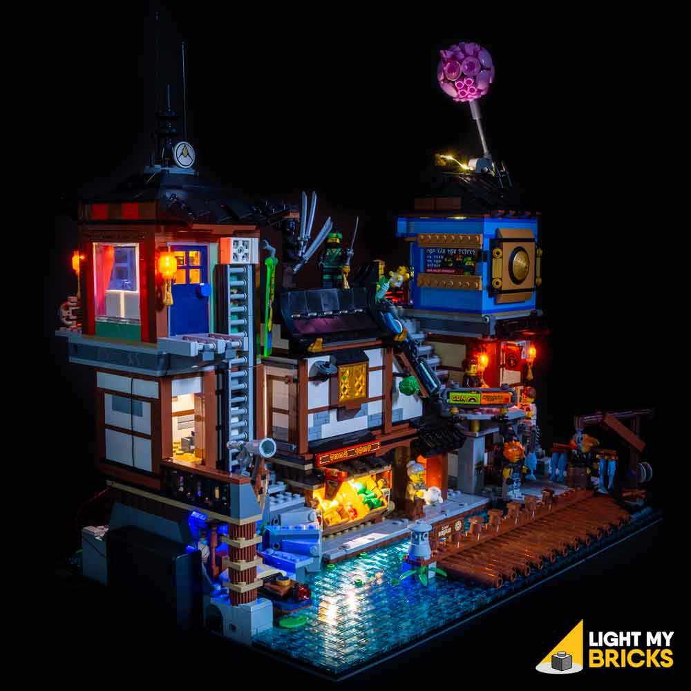 lego ninjago city docks set