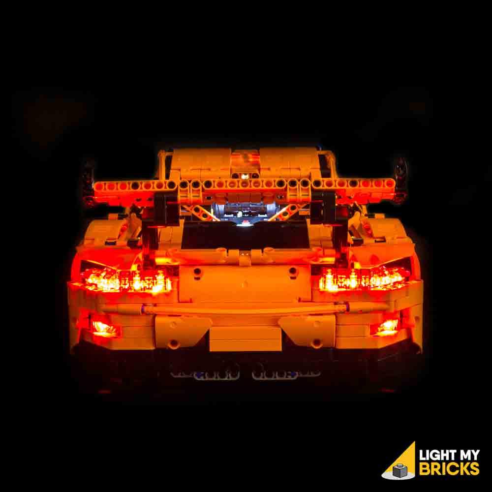 lego porsche led lights