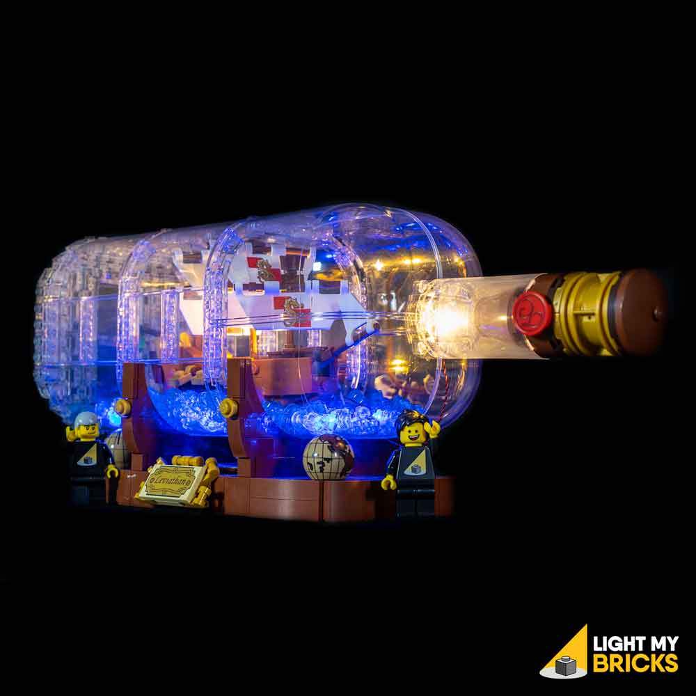 lego boat bottle