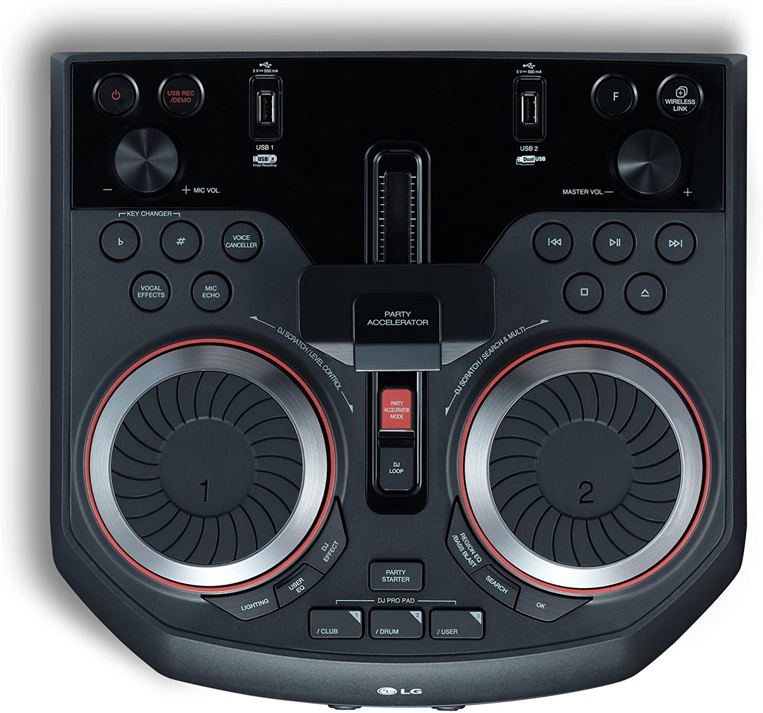 lg sound system dj