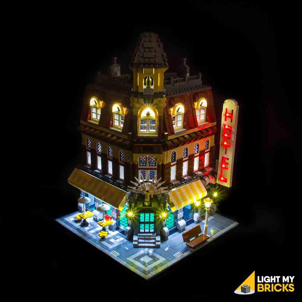 Compatible with Lego 10182 Set LED Light Kit for Cafe Corner