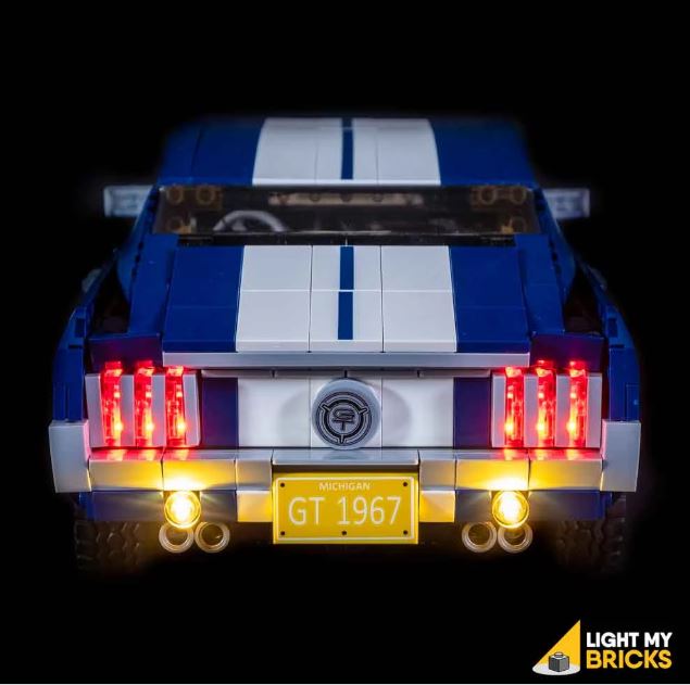 Lights for LEGO Ford Mustang GT 10265 Light My Bricks