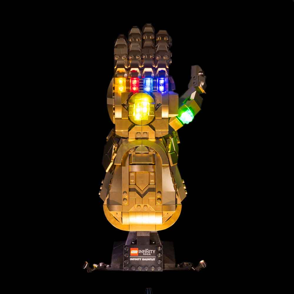 lego infinity gauntlet light