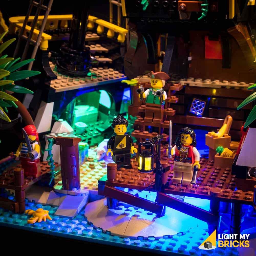 Lights for LEGO Pirates Barracuda Bay 21322
