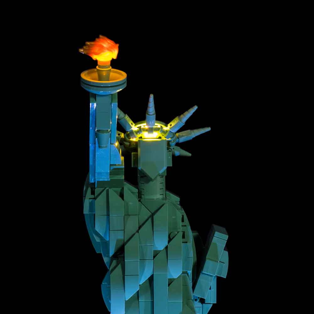 Lights for LEGO Statue of Liberty 21042