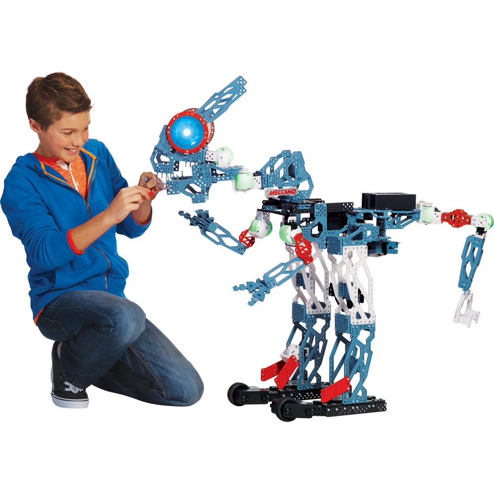 meccanoid g15 ks stem toy personal robot building set with 10 servo motors total