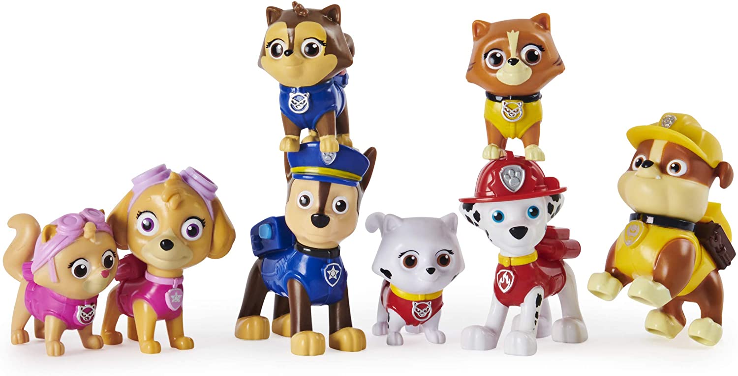 PAT PATROUILLE - MULTIPACK FIGURINES D'ACTION Paw Patrol - 6058524