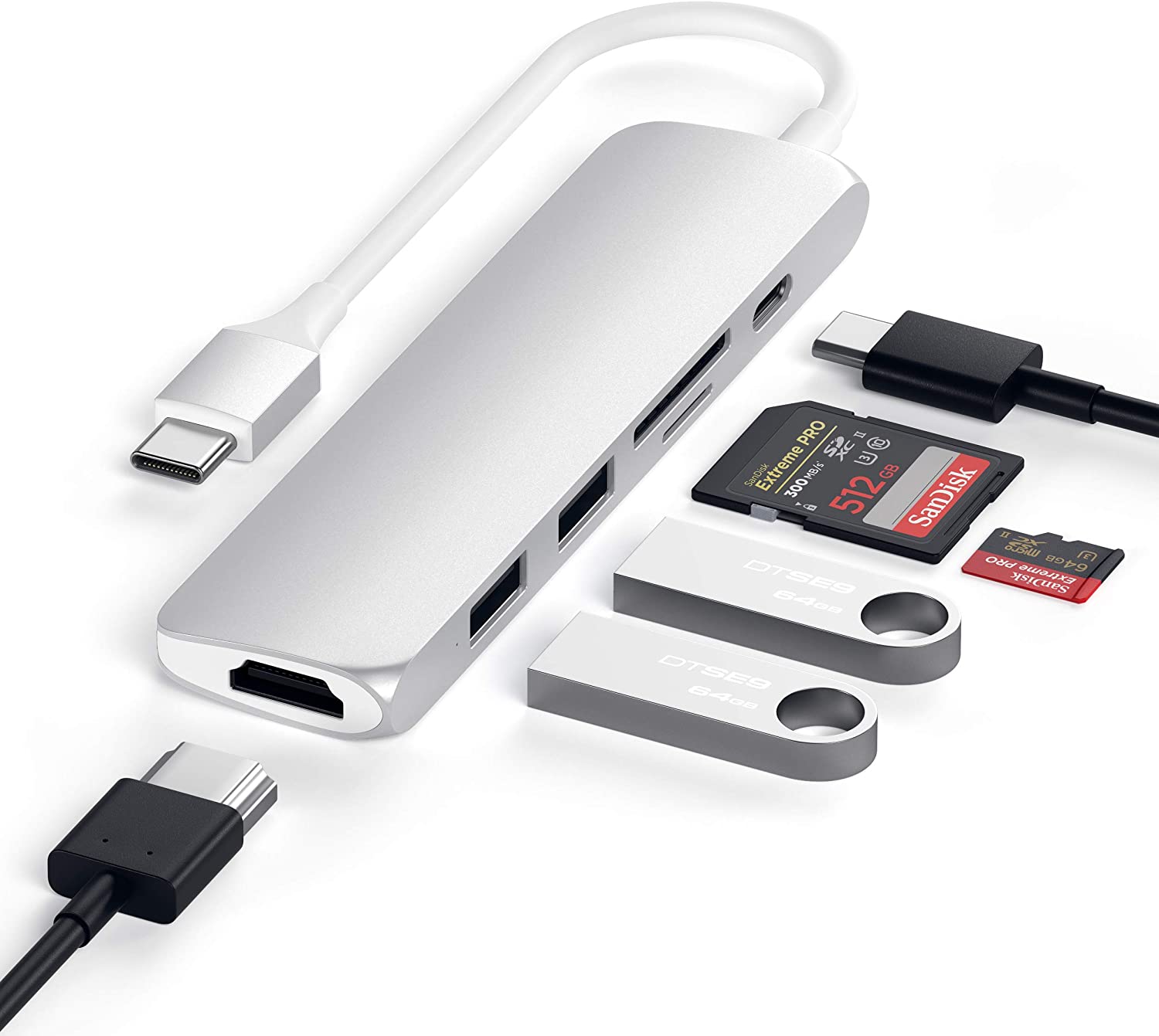 Aluminum 4-Port USB 3.0 Hub V.2 - Satechi