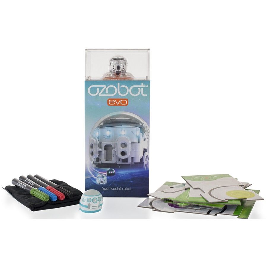 Best Buy: Ozobot Evo Starter Pack Crystal White OZO-070601-01