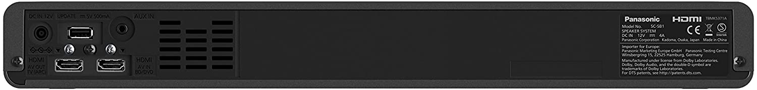 soundbar panasonic bluetooth