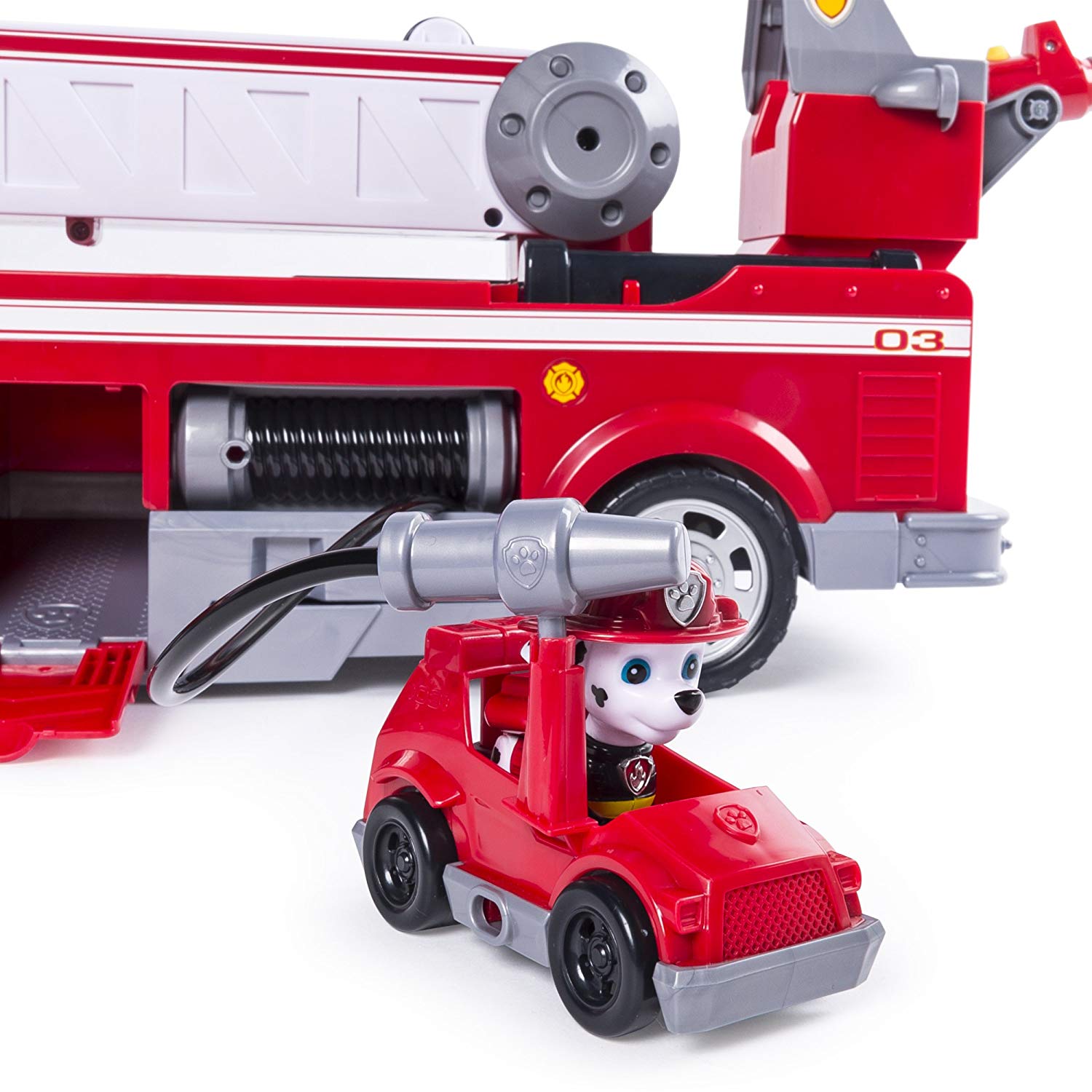 paw patrol ultimate rescue fire truck extendable 0.6 m ladder