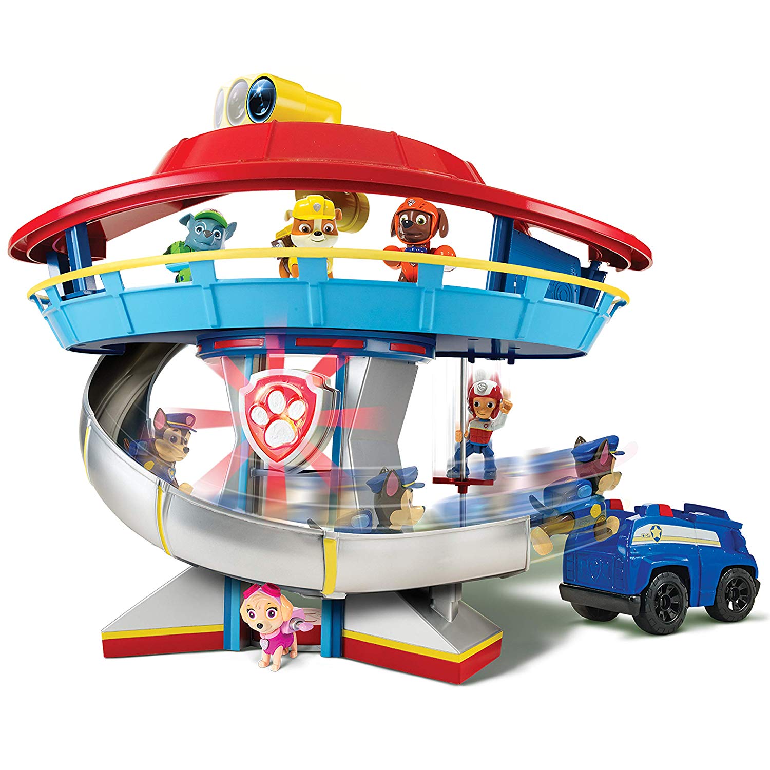 paw patrol headquarters playset